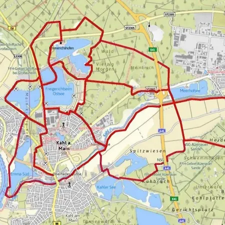 Appartement Lissabon - Mit Sandstrand & Seeblick Nahe Rhein-main Und Spessart Kahl am Main